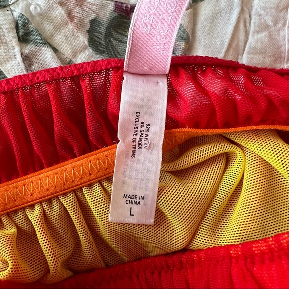 Y2K Victoria’s Secret Fire Fairy Milkmaid Babydoll Camisole Tank, L - Picture 9 of 10